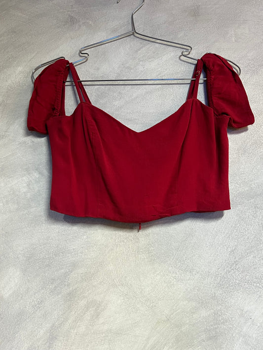 Top rojo Forever 21